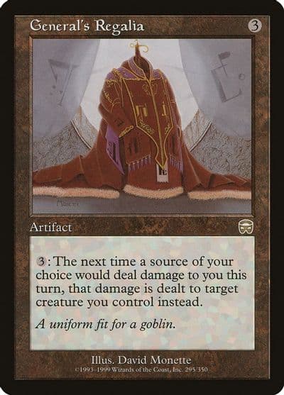 Generals Regalia Mercadian Masques Magic card