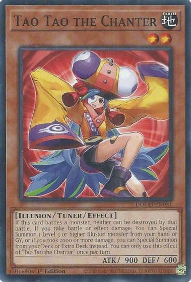 Tao Tao the Chanter Doom of Dimensions Yu-Gi-Oh! card