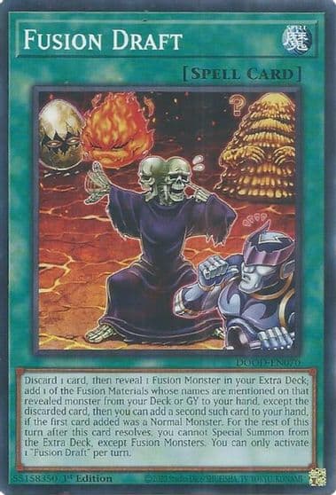 Fusion Draft Doom of Dimensions Yu-Gi-Oh! card