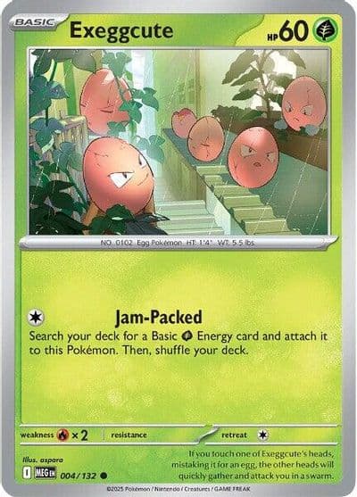 Exeggcute ME01: Mega Evolution Pokemon card