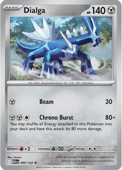 Dialga ME01: Mega Evolution Pokemon card