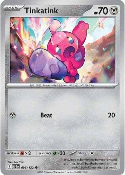 Tinkatink ME01: Mega Evolution Pokemon card