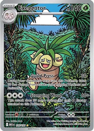 Exeggutor ME01: Mega Evolution Pokemon card
