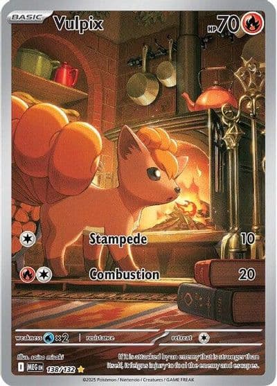Vulpix ME01: Mega Evolution Pokemon card