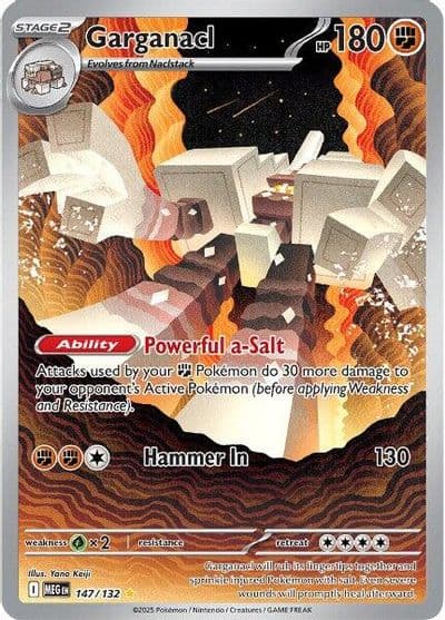 Garganacl ME01: Mega Evolution Pokemon card
