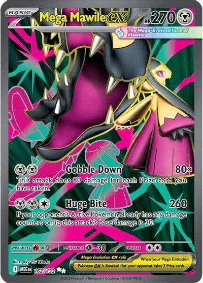 Mega Mawile ex ME01: Mega Evolution Pokemon card