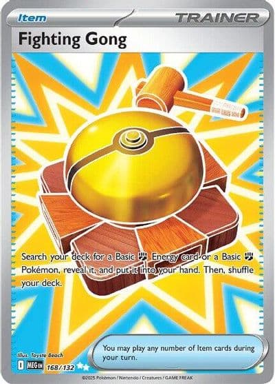 Fighting Gong ME01: Mega Evolution Pokemon card