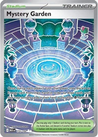Mystery Garden ME01: Mega Evolution Pokemon card