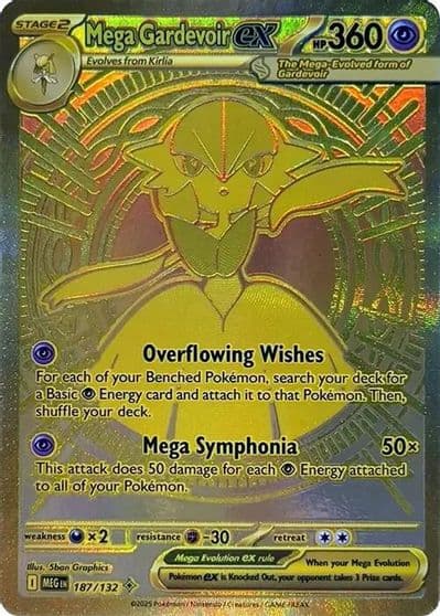 Mega Gardevoir ex ME01: Mega Evolution Pokemon card