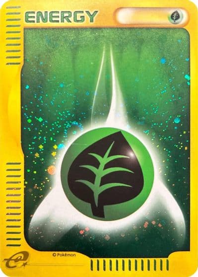 Grass Energy McDonald's Pokémon-e Minimum Pack Pokemon card