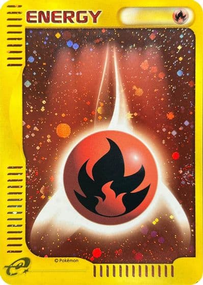 Fire Energy McDonald's Pokémon-e Minimum Pack Pokemon card