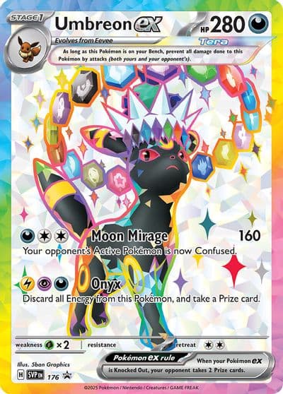 Umbreon ex - 176 SV: Scarlet & Violet Promo Cards Pokemon card