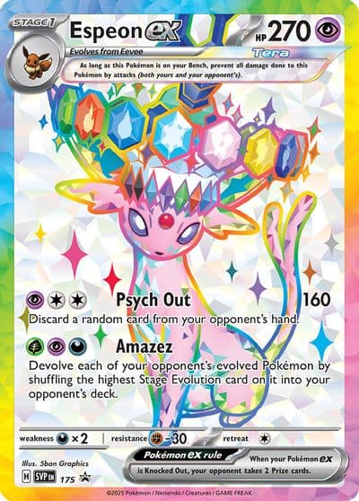 Espeon ex - 175 SV: Scarlet & Violet Promo Cards Pokemon card