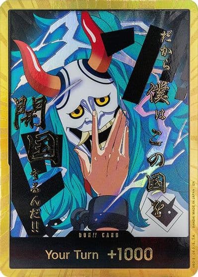 DON Card Yamato Gold Premium Booster -The Best- Vol. 2 One Piece card
