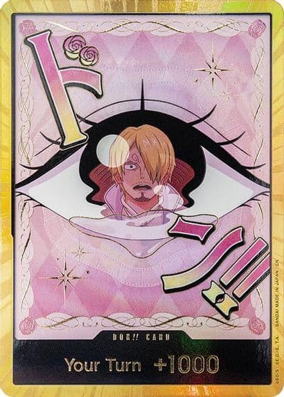 DON Card Pudding Gold Premium Booster -The Best- Vol. 2 One Piece card