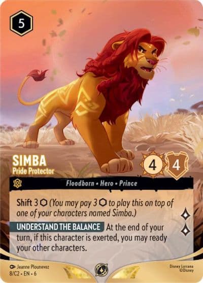Simba Pride Protector Disney Lorcana Promo Cards Lorcana card