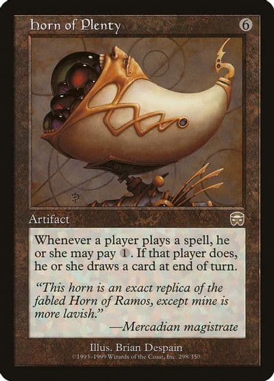 Horn of Plenty Mercadian Masques Magic card