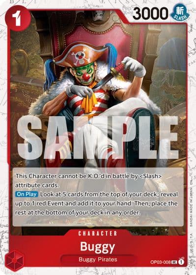 Buggy OP03 008 Pirate Foil Premium Booster -The Best- Vol. 2 One Piece card