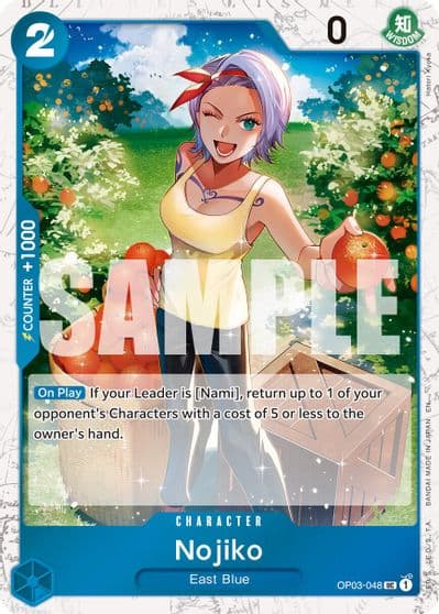 Nojiko Pirate Foil Premium Booster -The Best- Vol. 2 One Piece card