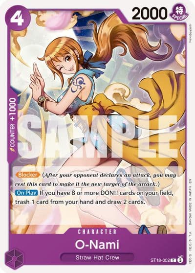 O Nami Reprint Premium Booster -The Best- Vol. 2 One Piece card