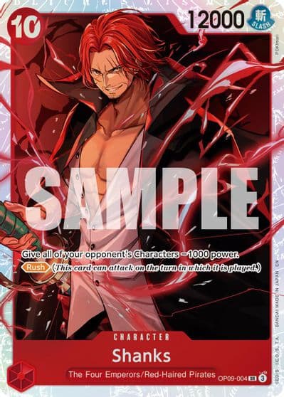 Shanks OP09 004 Reprint Premium Booster -The Best- Vol. 2 One Piece card