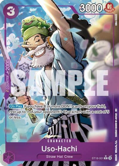 Uso Hachi Alternate Art Premium Booster -The Best- Vol. 2 One Piece card