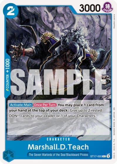 MarshallDTeach ST17 005 Premium Booster -The Best- Vol. 2 One Piece card