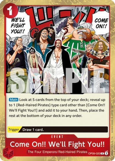 Come On Well Fight You Reprint Premium Booster -The Best- Vol. 2 One Piece card
