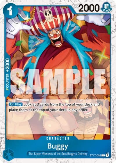 Buggy ST17 003 Pirate Foil Premium Booster -The Best- Vol. 2 One Piece card