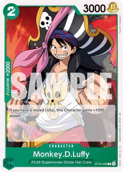 MonkeyDLuffy ST16 005 Reprint Premium Booster -The Best- Vol. 2 One Piece card