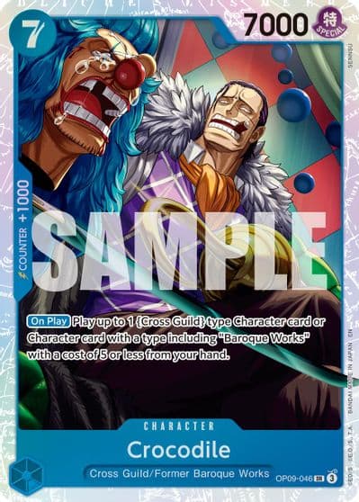Crocodile OP09 046 Reprint Premium Booster -The Best- Vol. 2 One Piece card