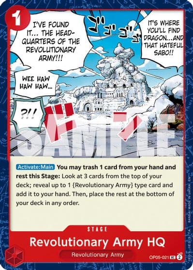 Revolutionary Army HQ Reprint Premium Booster -The Best- Vol. 2 One Piece card