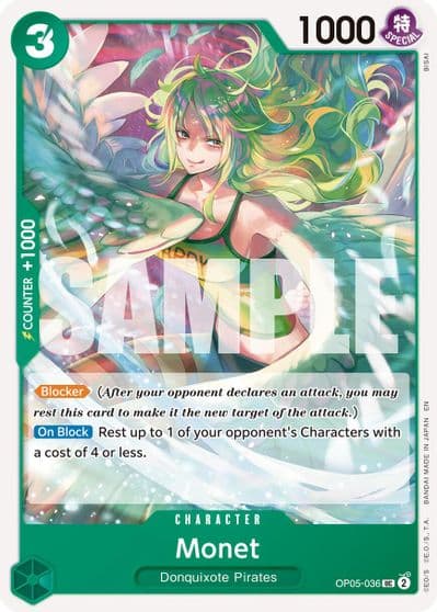 Monet Reprint Premium Booster -The Best- Vol. 2 One Piece card
