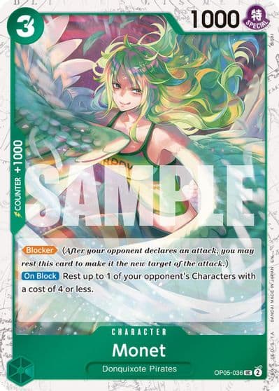 Monet Pirate Foil Premium Booster -The Best- Vol. 2 One Piece card