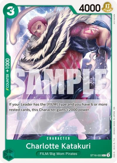 Charlotte Katakuri Reprint Premium Booster -The Best- Vol. 2 One Piece card