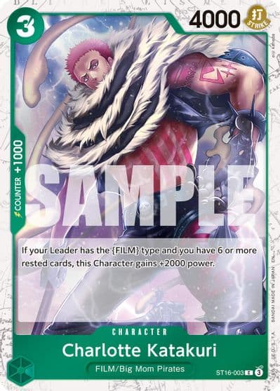 Charlotte Katakuri Pirate Foil Premium Booster -The Best- Vol. 2 One Piece card