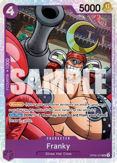 Franky OP09 072 Reprint Premium Booster -The Best- Vol. 2 One Piece card