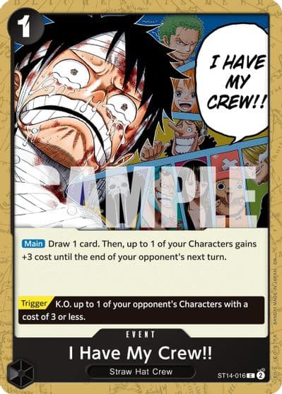 I Have My Crew Reprint Premium Booster -The Best- Vol. 2 One Piece card