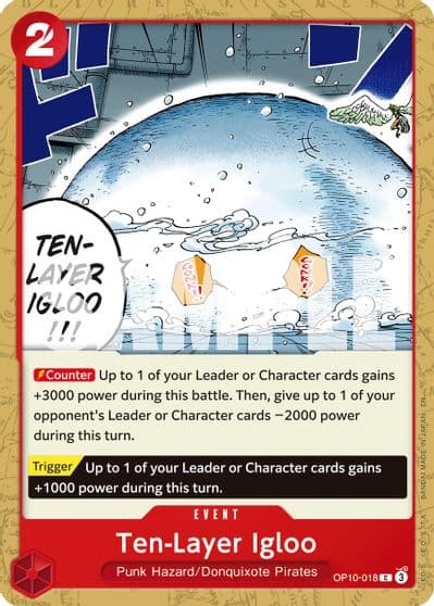Ten Layer Igloo Reprint Premium Booster -The Best- Vol. 2 One Piece card