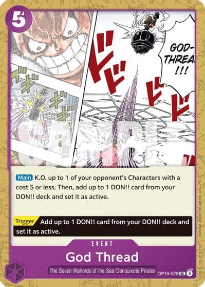 God Thread Reprint Premium Booster -The Best- Vol. 2 One Piece card