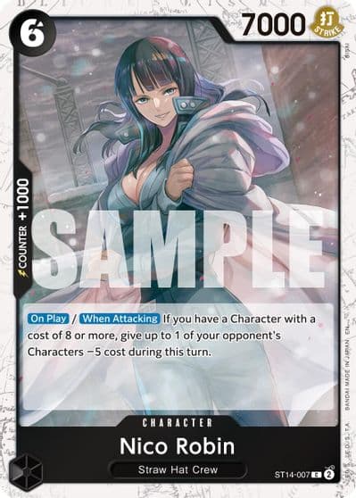 Nico Robin ST14 007 Pirate Foil Premium Booster -The Best- Vol. 2 One Piece card