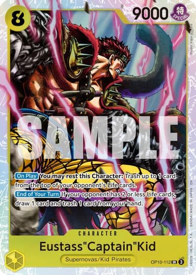 EustassCaptainKid Reprint Premium Booster -The Best- Vol. 2 One Piece card