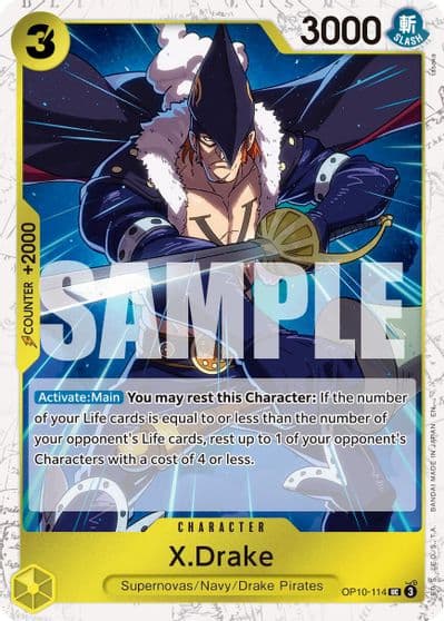 XDrake Pirate Foil Premium Booster -The Best- Vol. 2 One Piece card
