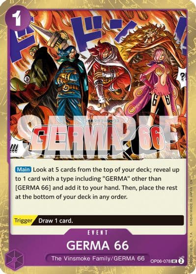 GERMA 66 Pirate Foil Premium Booster -The Best- Vol. 2 One Piece card
