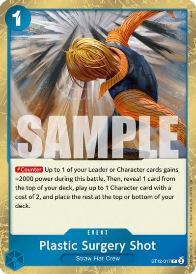 Plastic Surgery Shot ST12 017 Pirate Foil Premium Booster -The Best- Vol. 2 One Piece card