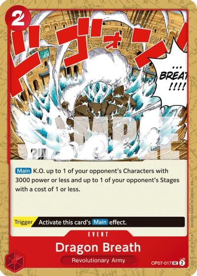 Dragon Breath Reprint Premium Booster -The Best- Vol. 2 One Piece card