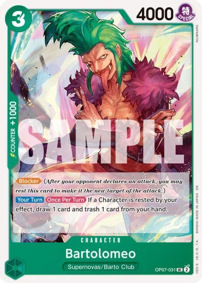 Bartolomeo Reprint Premium Booster -The Best- Vol. 2 One Piece card