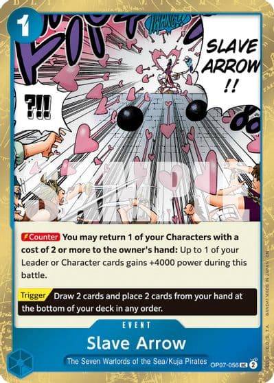 Slave Arrow Pirate Foil Premium Booster -The Best- Vol. 2 One Piece card