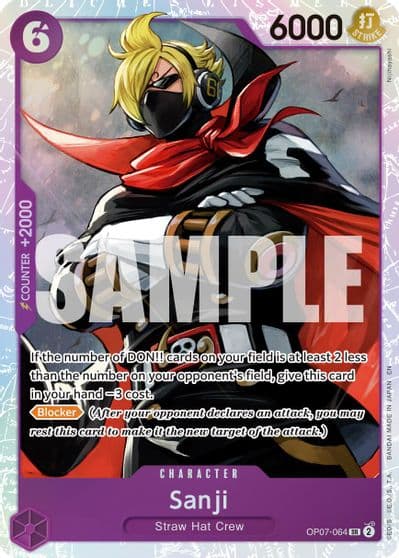 Sanji Reprint Premium Booster -The Best- Vol. 2 One Piece card