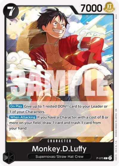 MonkeyDLuffy P 075 Reprint Premium Booster -The Best- Vol. 2 One Piece card